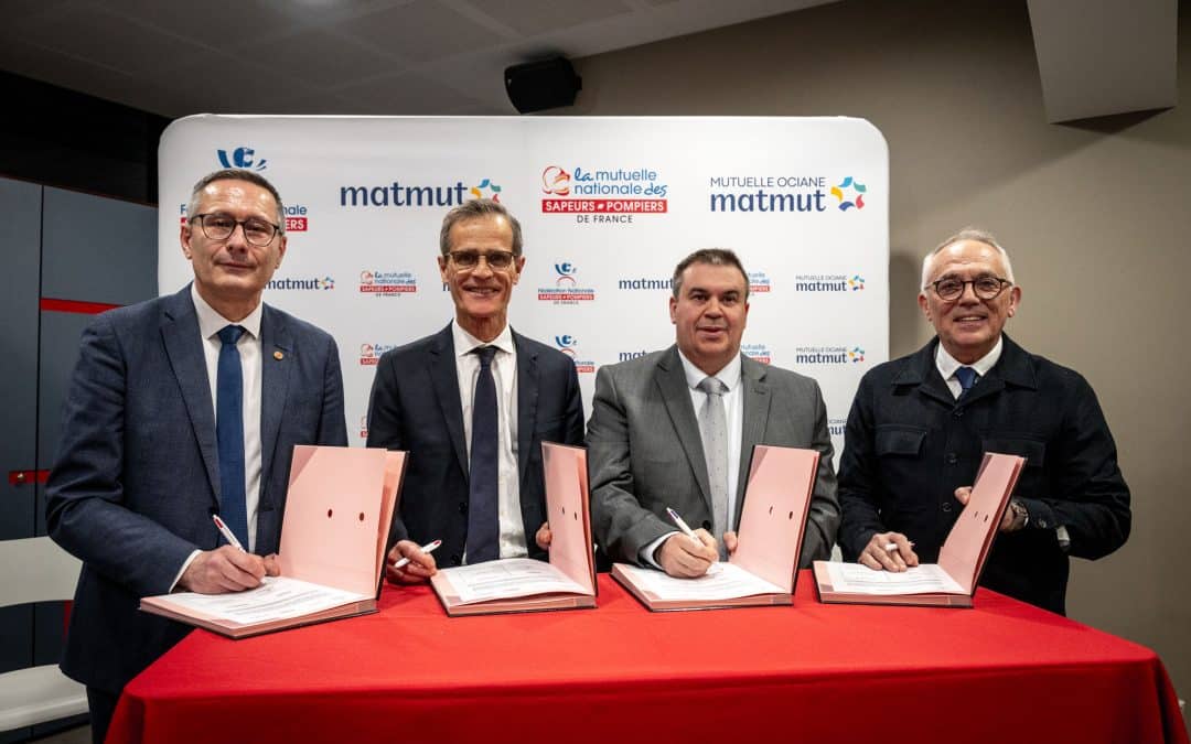 La MNSPF, le Groupe Matmut et la FNSPF s’engagent dans un partenariat structurant